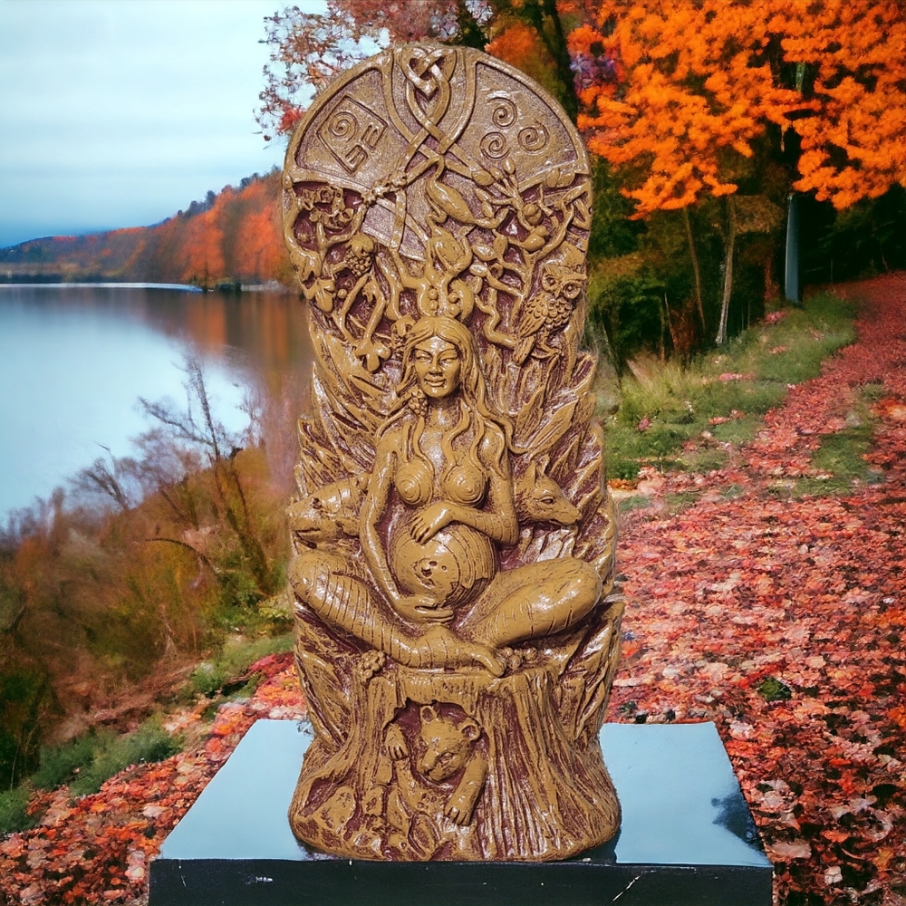 Gaia Greek Goddess Deity Statue